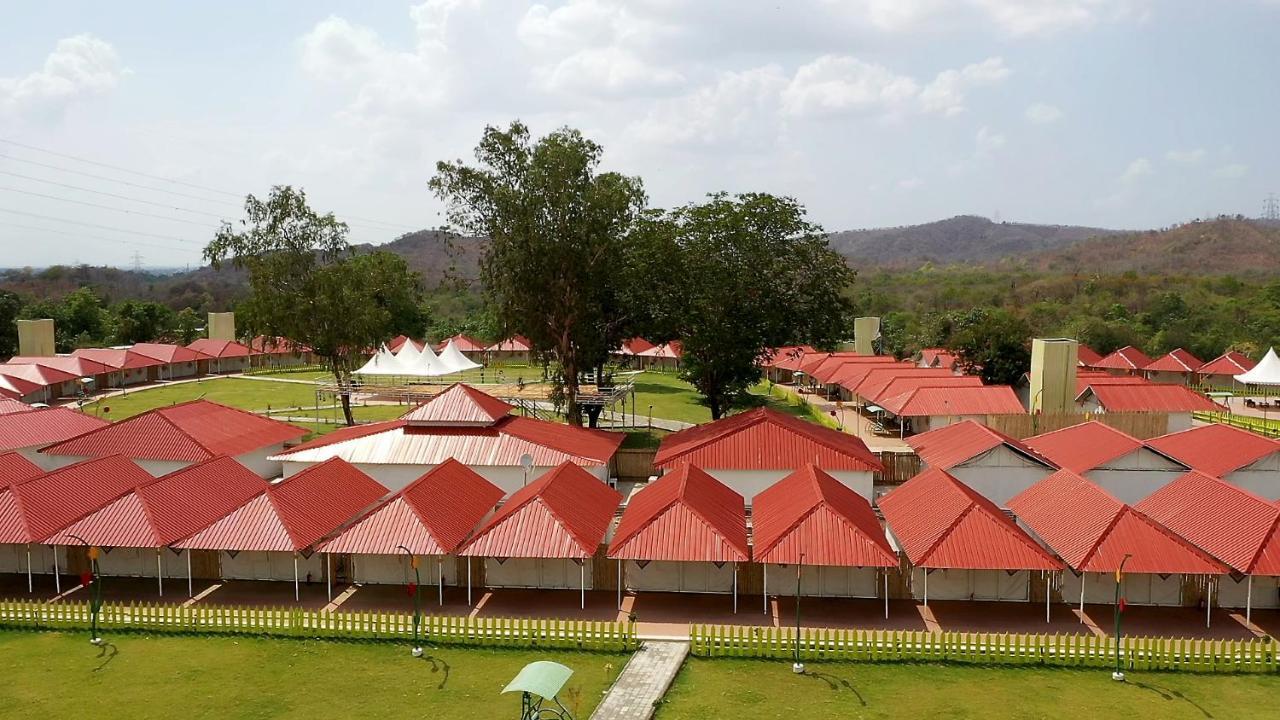 Praveg Tent City Narmada, Statue Of Unity Kevadia Экстерьер фото
