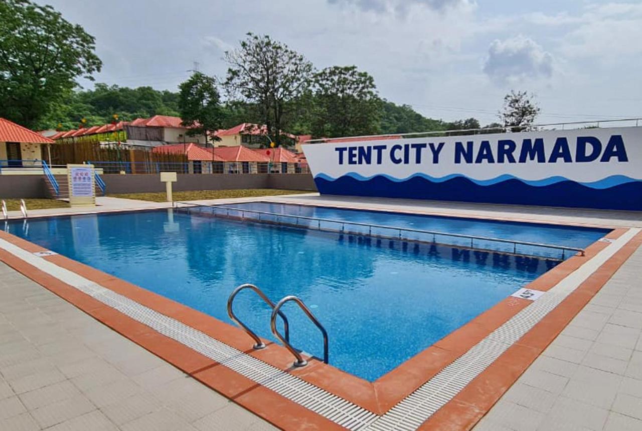 Praveg Tent City Narmada, Statue Of Unity Kevadia Экстерьер фото